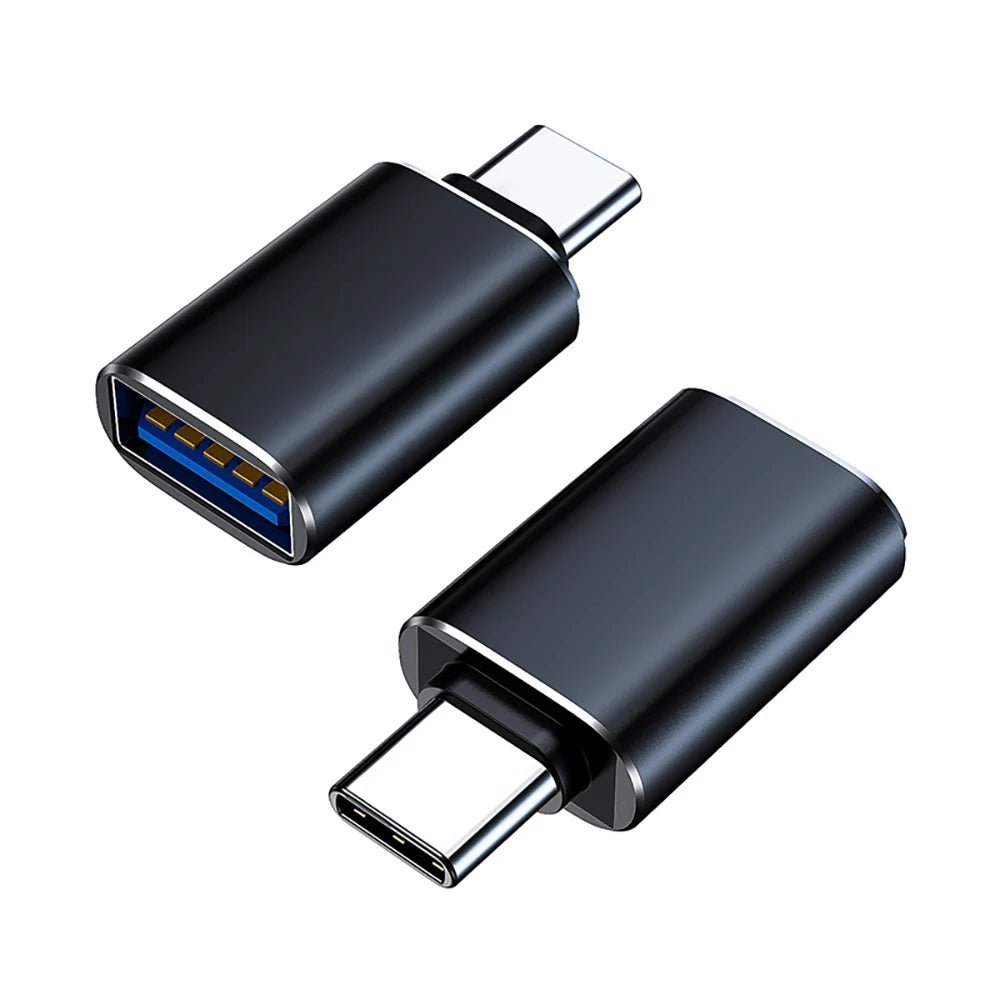 Adapteur Type - C vers USB 3.0 Métal - Convertisseur USB - C Aluminium - GoldBridge