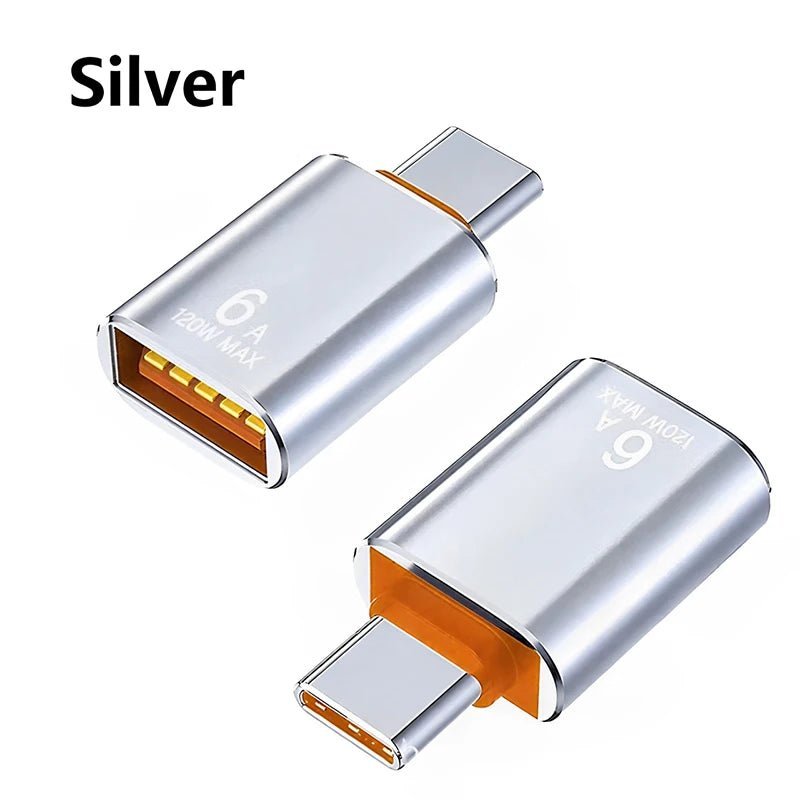 Adapteur Type - C vers USB 3.0 Métal - Convertisseur USB - C Aluminium - GoldBridge