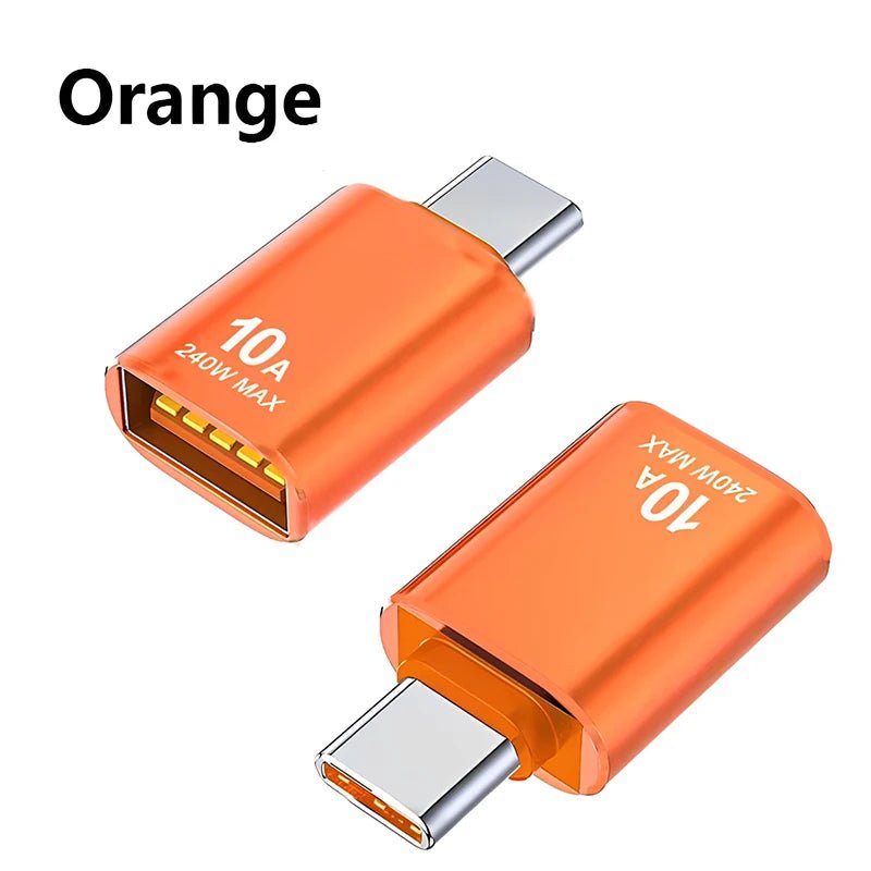 Adapteur Type - C vers USB 3.0 Métal - Convertisseur USB - C Aluminium - GoldBridge