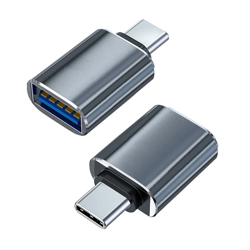 Adapteur Type - C vers USB 3.0 Métal - Convertisseur USB - C Aluminium - GoldBridge