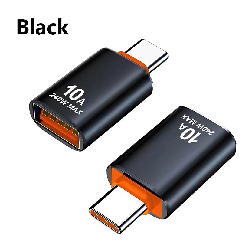 Adapteur Type - C vers USB 3.0 Métal - Convertisseur USB - C Aluminium - GoldBridge