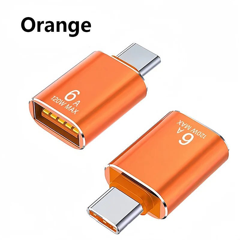Adapteur Type - C vers USB 3.0 Métal - Convertisseur USB - C Aluminium - GoldBridge