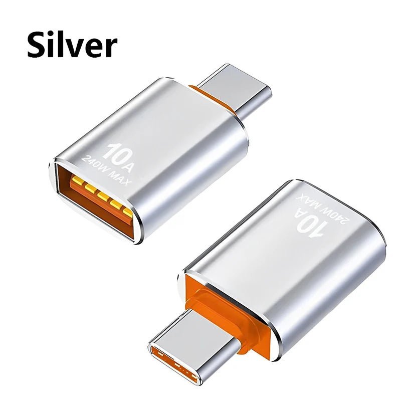 Adapteur Type - C vers USB 3.0 Métal - Convertisseur USB - C Aluminium - GoldBridge