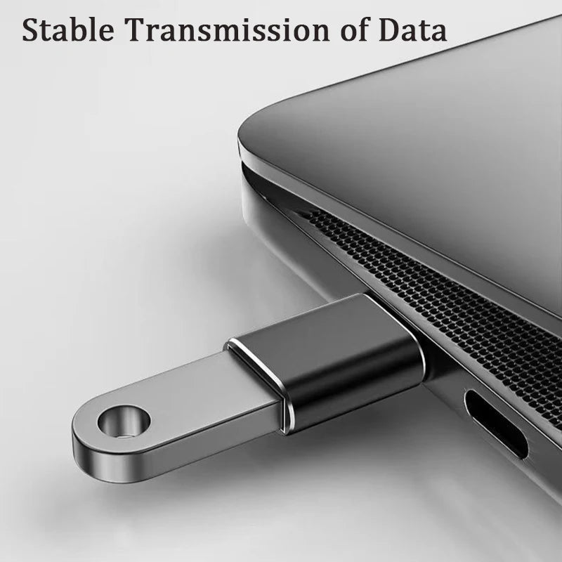 Adapteur Type - C vers USB 3.0 Métal - Convertisseur USB - C Aluminium - GoldBridge