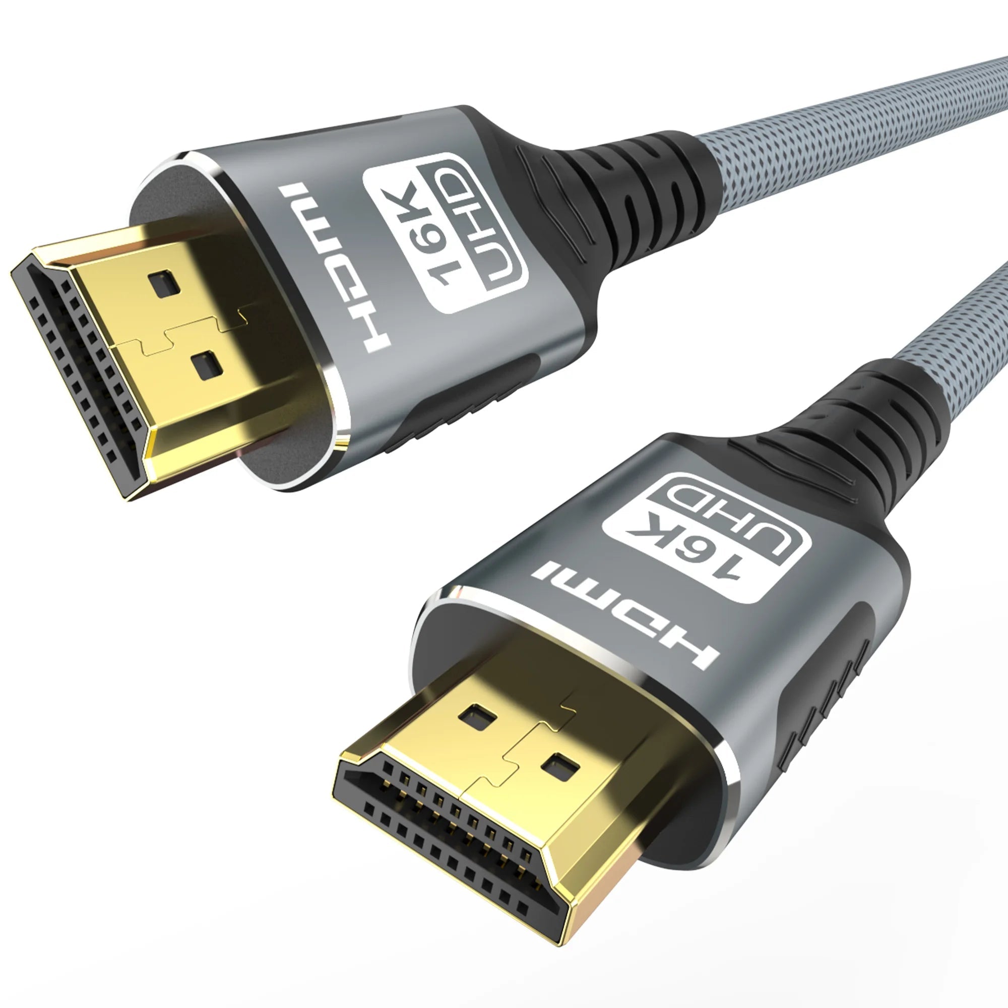 Câble HDMI 8K 2.1 Tressé 48Gbps - 4K@120Hz 8K@60Hz DTS:X HDR10 PS5 Laptop - GoldBridge