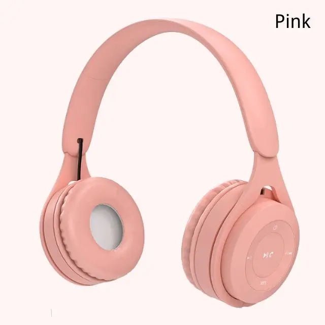 Casque Bluetooth Y08 Macaron Gaming Stéréo Microphone - Sans Fil Coloré - GoldBridge