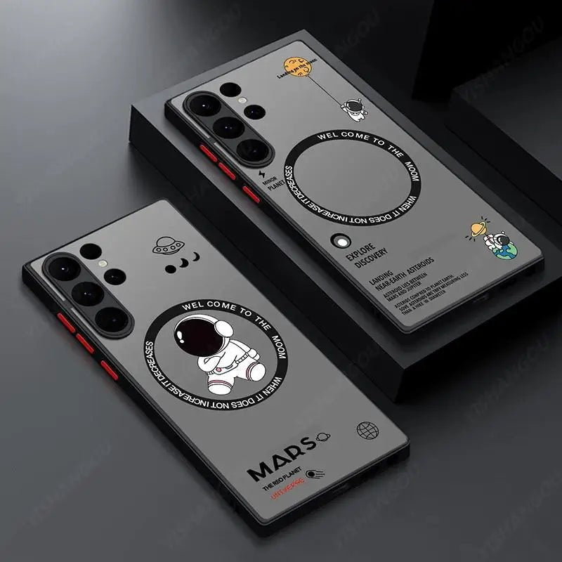 Étui Magnétique Samsung Charge Sans - Fil MagSafe - Compatible Qi - GoldBridge