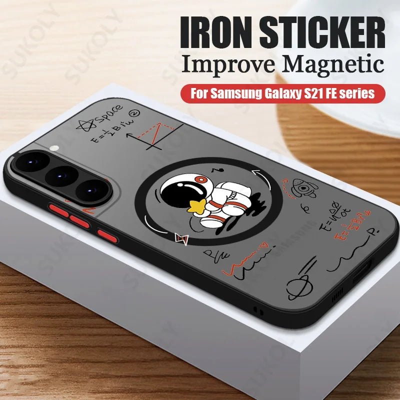 Étui Magnétique Samsung Charge Sans - Fil MagSafe - Compatible Qi - GoldBridge