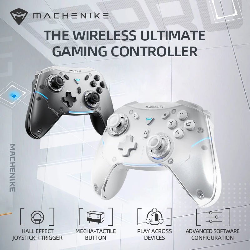 Manette Machenike G5 Pro Elite - Hall Trigger Mecha - Tactile Switch PC Android iOS - GoldBridge