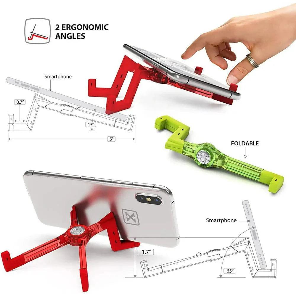 Support Téléphone KEKO Universel Lime - Adhésif Réutilisable Vert - GoldBridge