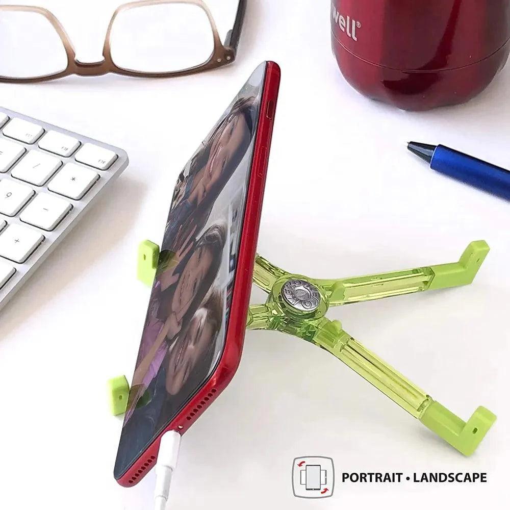 Support Téléphone KEKO Universel Rouge - Adhésif Réutilisable Coloré - GoldBridge